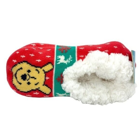 Disney Winnie The Pooh Women's Slipper Socks - Picture 1 of 5
